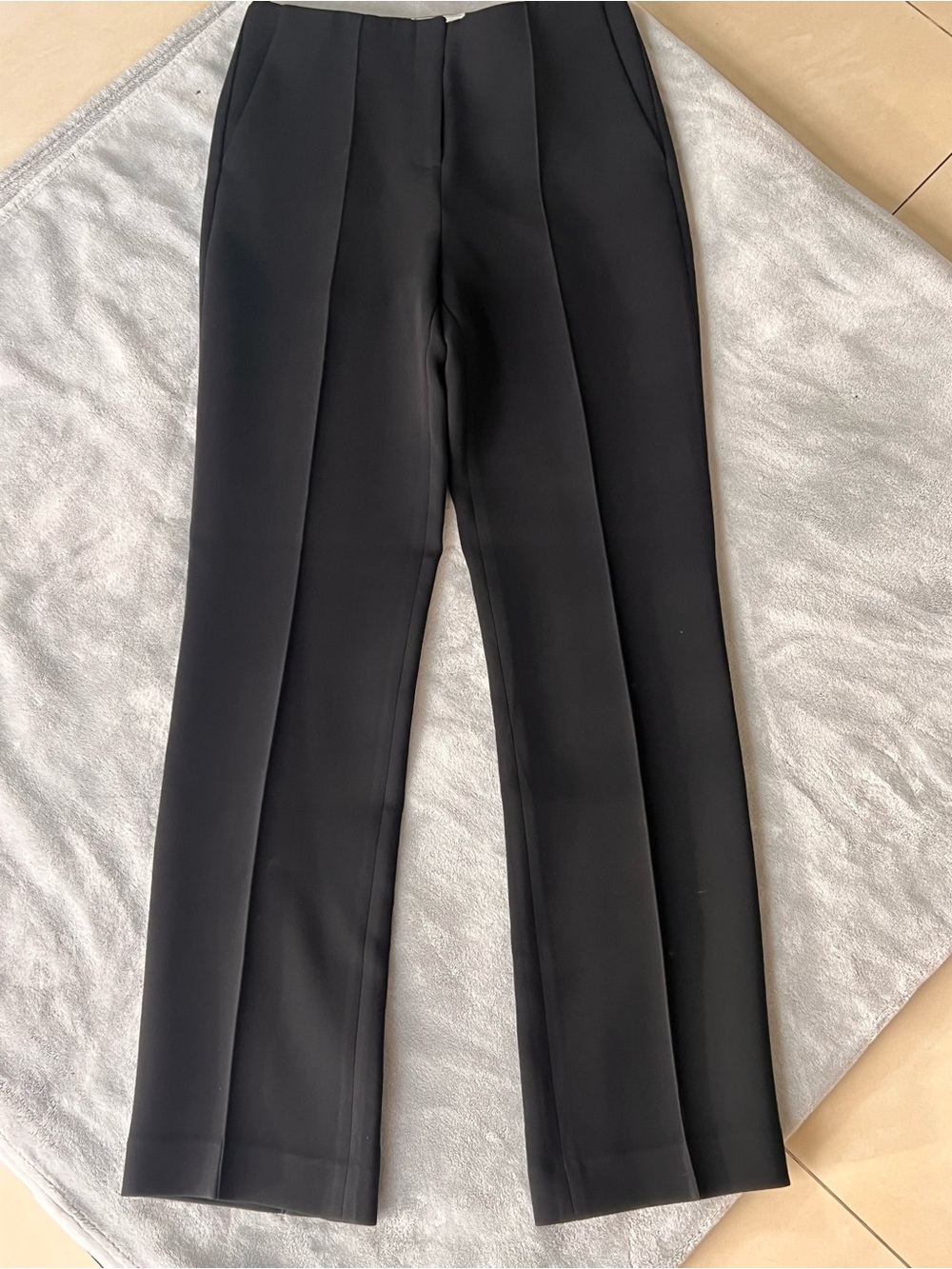 Diane von Furstenberg DVF Black Tailored Trousers Dress Pants Size 0